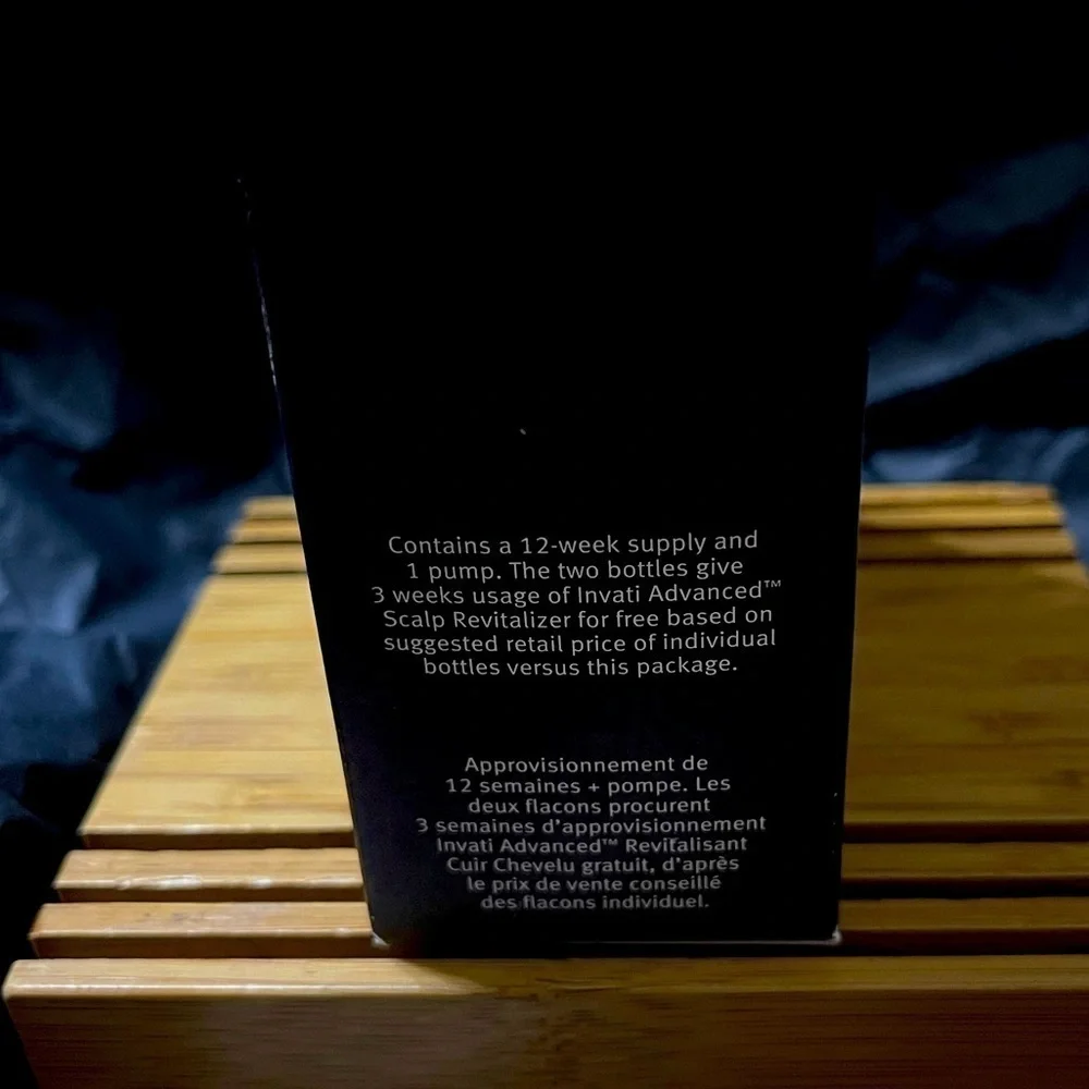 Aveda Invati advanced scalp revitalizer two 150 refills & pump.